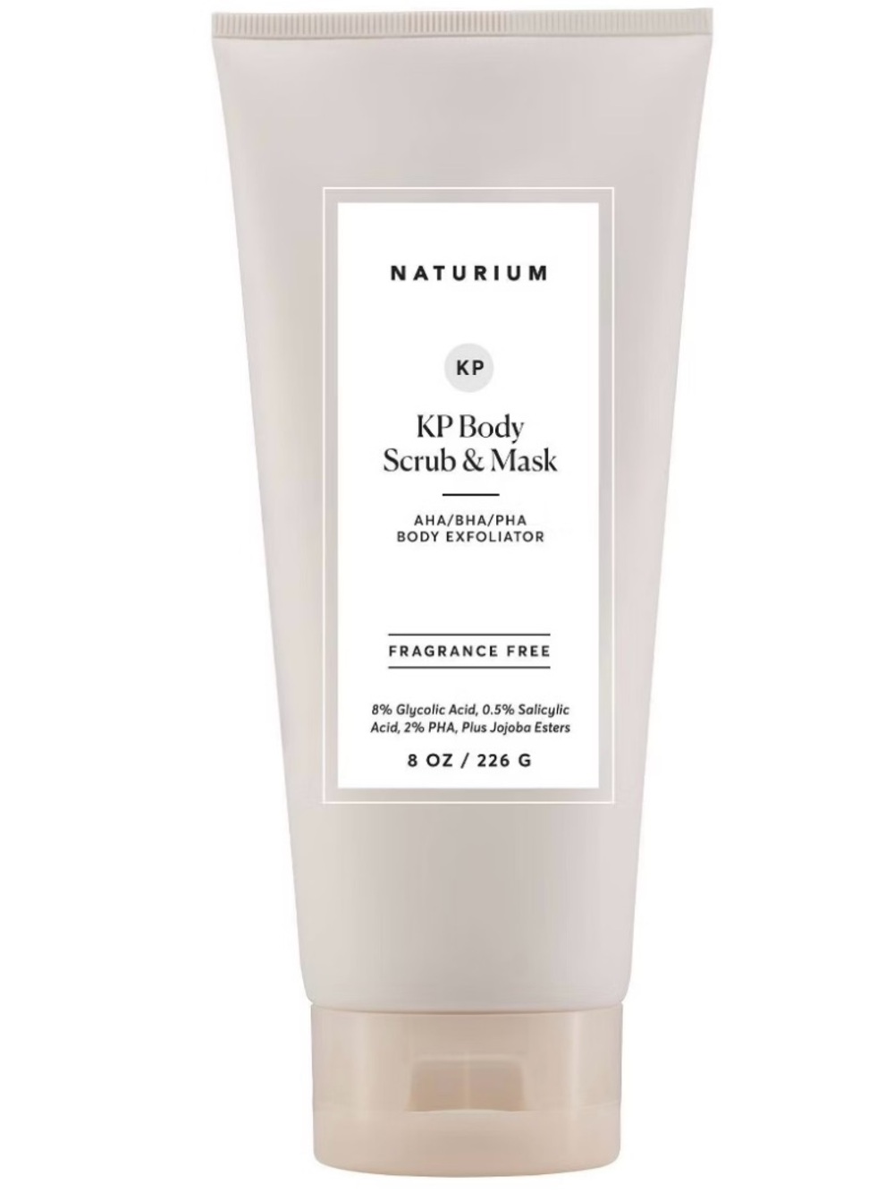 Naturium KP Body Scrub & Mask - Glycolic + Salicylic Acid - Jojoba Esters